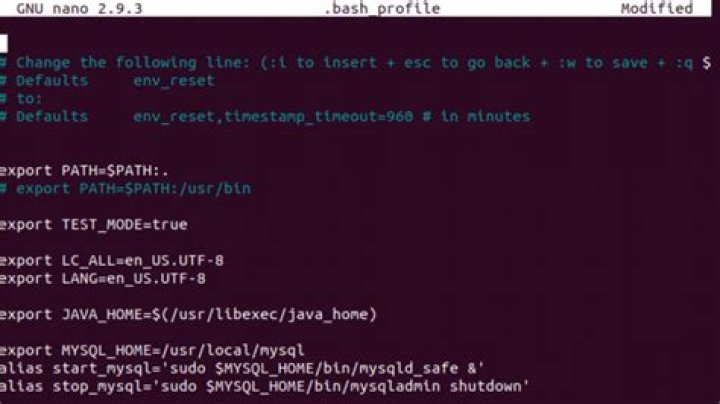 Where can i find bash_profile in linux